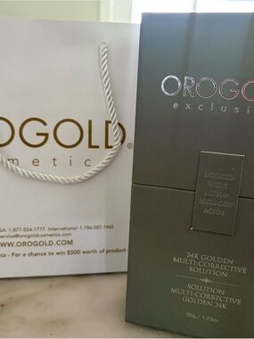 Orogold 24K Golden Multi-Corrective Eye Cream - Gray Packaging